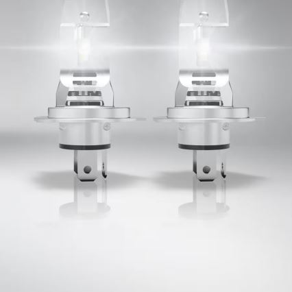 Sæt med 2 LED-bilpærer NIGHT BREAKER SPEED H4 P43T/14W/12V 6000K - Osram