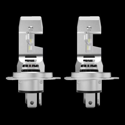 Sæt med 2 LED-bilpærer NIGHT BREAKER SPEED H4 P43T/14W/12V 6000K - Osram