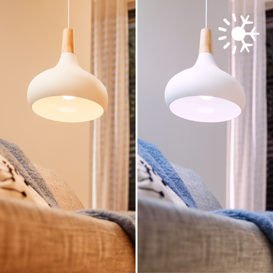 Sæt med 2 dæmpbare LED RGB-pærer Philips SMART A60 E27/8,5W/230V 2200-6500K + fjernbetjening