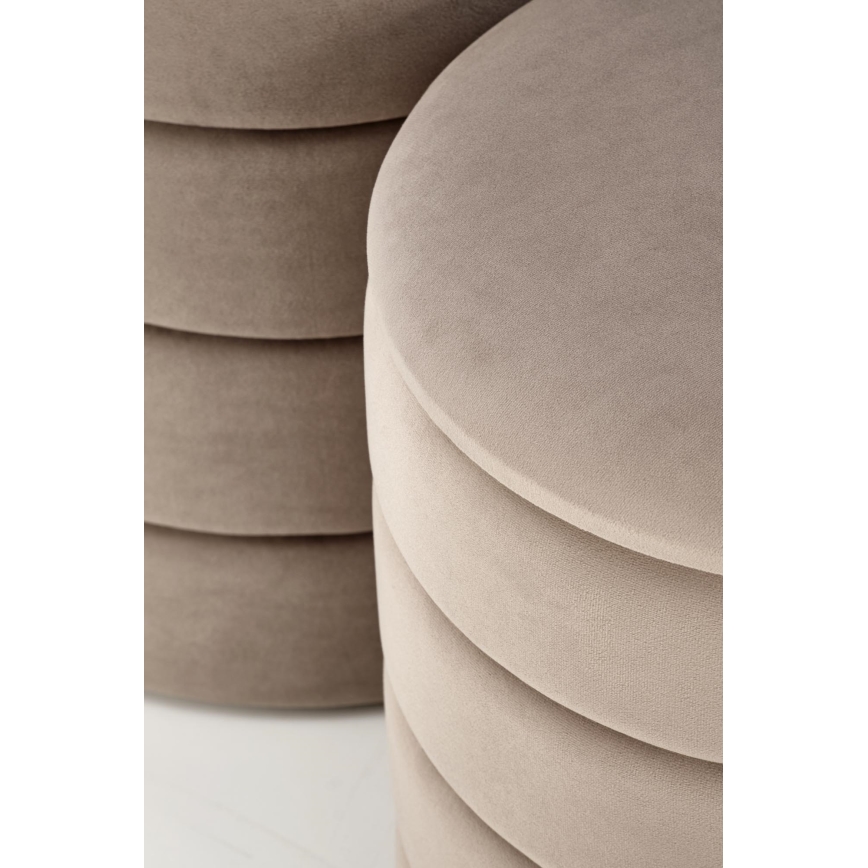 Sæt med 2 PAX-skamler Ø 33/40 cm, taupe