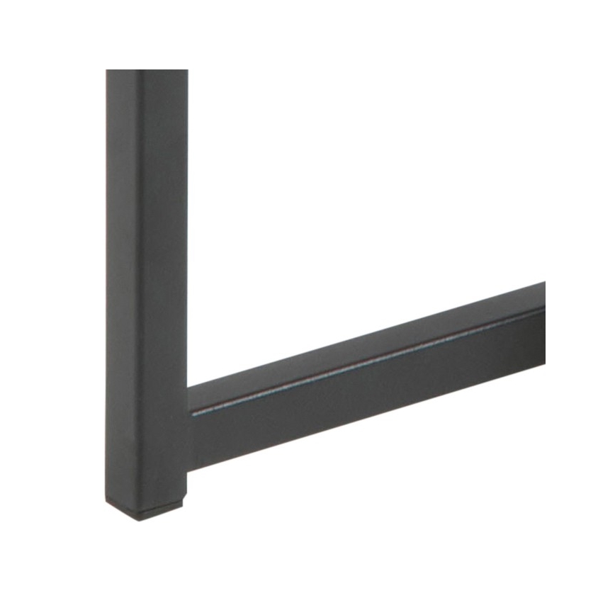 Sæt med 2 SARON-sofaborde, eg/sort