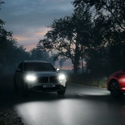 Sæt med 2 stk. LED-forlygtepærer NIGHT BREAKER SPEED H7 PX26d/16W/12V 6000K - Osram