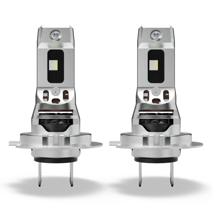 Sæt med 2 stk. LED-forlygtepærer NIGHT BREAKER SPEED H7 PX26d/16W/12V 6000K - Osram