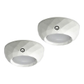 SÆT MED 2x LED Touch orienteringslys LED/4,5V/3xAAA