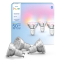 Sæt med 3 dæmpbare LED-pærer Philips Hue White And Color Ambiance Essential GU10/4,7W/230V 2200-6500K