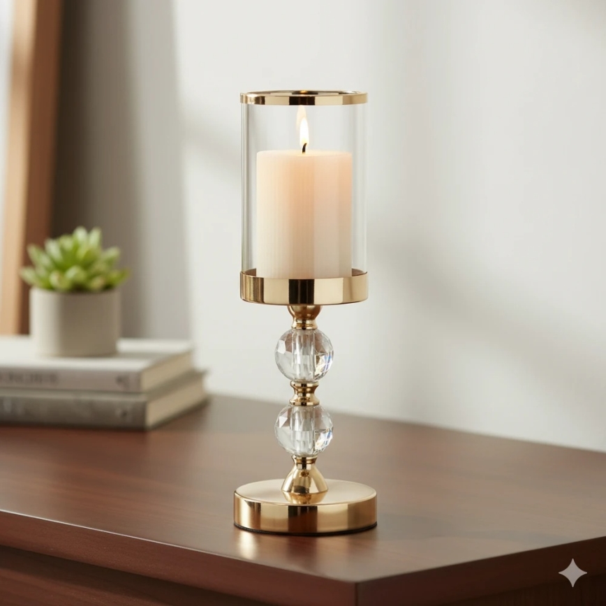 Sæt med 3 LED-lys BRILLO LED/3xAAA cremefarvet + fjernbetjening