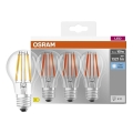 Sæt med 3 LED-pærer BASE CLASSIC FILAMENT A60 E27/11W/230V 4000K - Osram