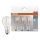 Sæt med 3 LED-pærer BASE CLASSIC FILAMENT A60 E27/7,5W/230V 4000K - Osram