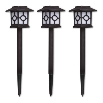 SÆT MED 3x LED Solcellelampe LED/1,2V 600 mAh