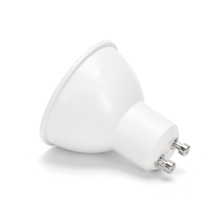 Sæt med 4 smart, dæmpbare LED RGBW GU10-pærer, 4,9 W, 230 V, 2700–6500 K - Aigostar