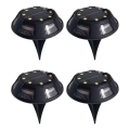 SÆT MED 4 LED Solcellelamper LED/1,2V 200 mAh IP44