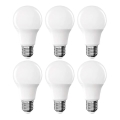 Sæt med 6 LED-pærer A60 E27/8,8W/230V 4000K