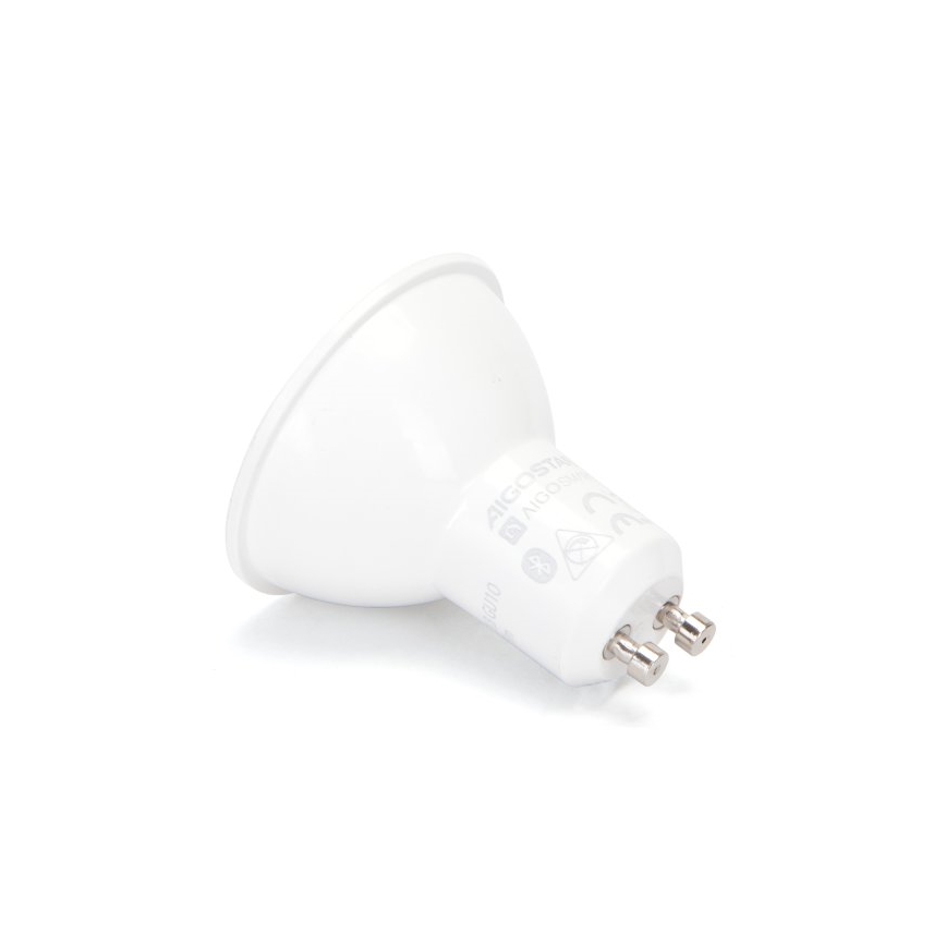 SÆT 6x LED RGBW dæmpbar pære MESH GU10/6,5W/230V 2700-6500K + fjernbetjening - Aigostar