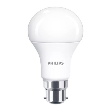 Sæt med 6 stk. Philips A60 LED-pærer B22/13W/230V 2700K