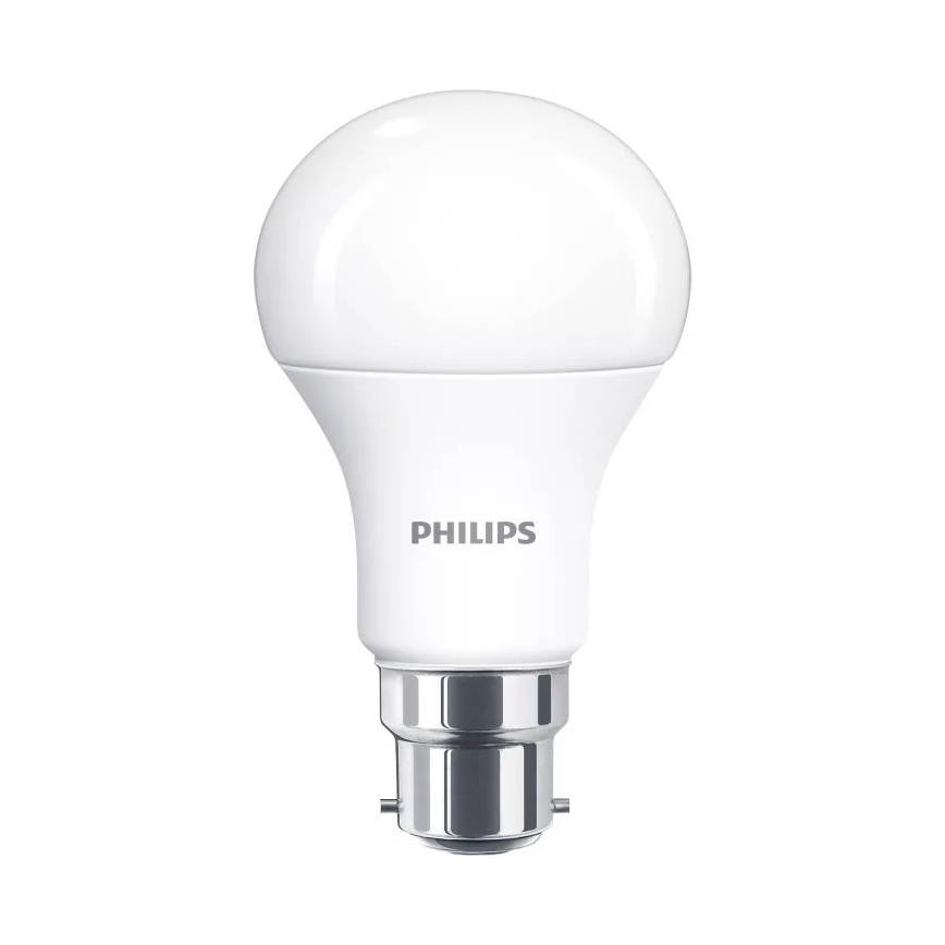 Sæt med 6 stk. Philips A60 LED-pærer B22/13W/230V 2700K