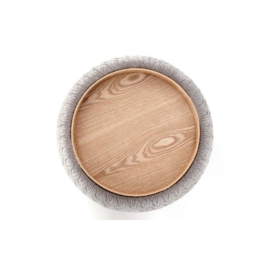 Taburet BONO diameter 54 cm grå