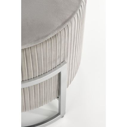 Taburet CRICKET diameter 40 cm grå