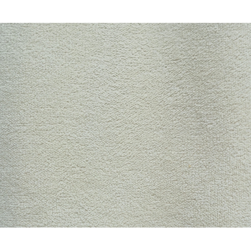Taburet KUBE Ø 36 cm hvid/beige