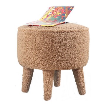 Taburet PIXI Ø 38 cm brun