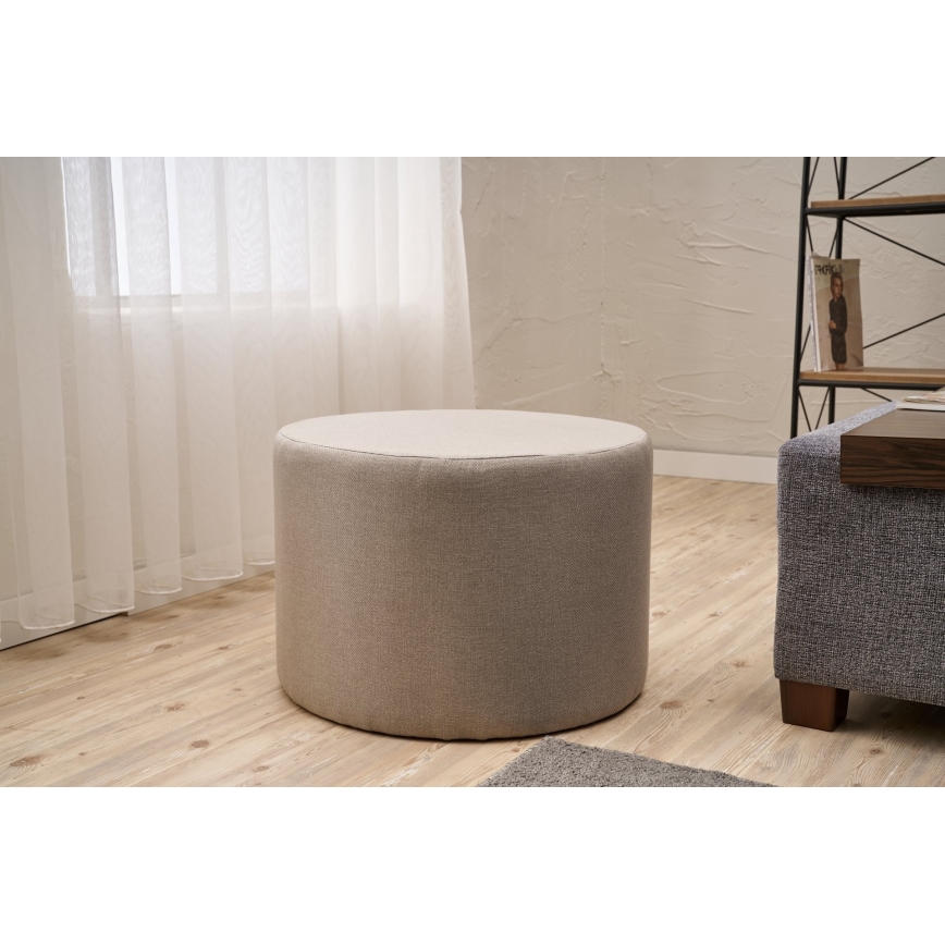 Taburet RABO Ø 58 cm, beige