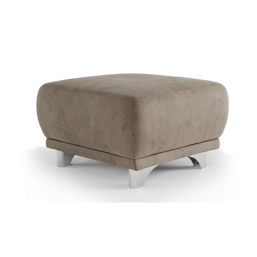 Taburet RIMINI 66x66 cm brun
