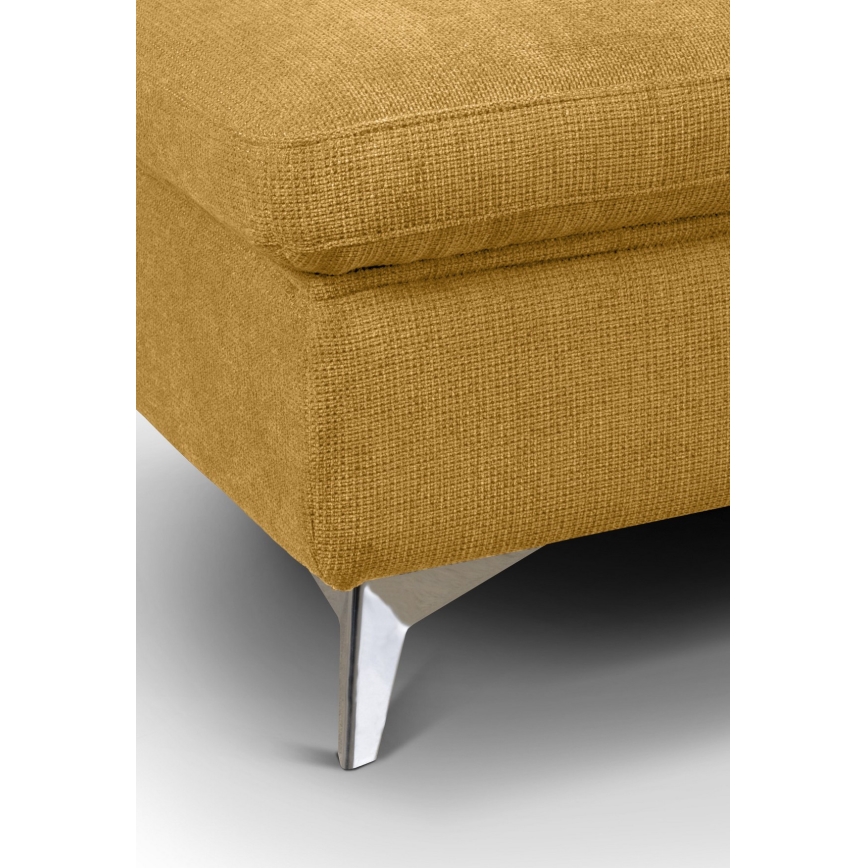 Taburet SALERNO 66x100 cm gul