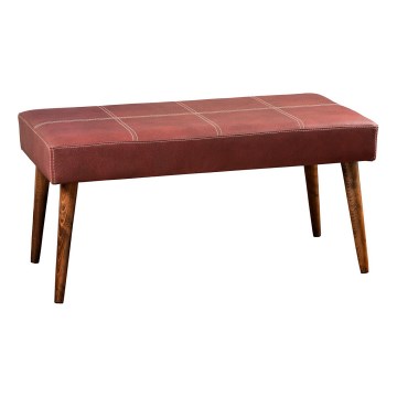 Taburet VITO 46x92 cm rød