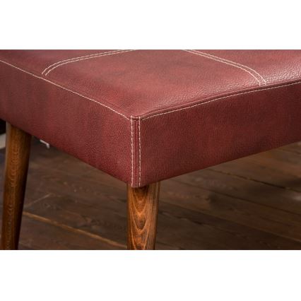 Taburet VITO 46x92 cm rød