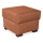 Taburet VIVA 51x51 cm orange