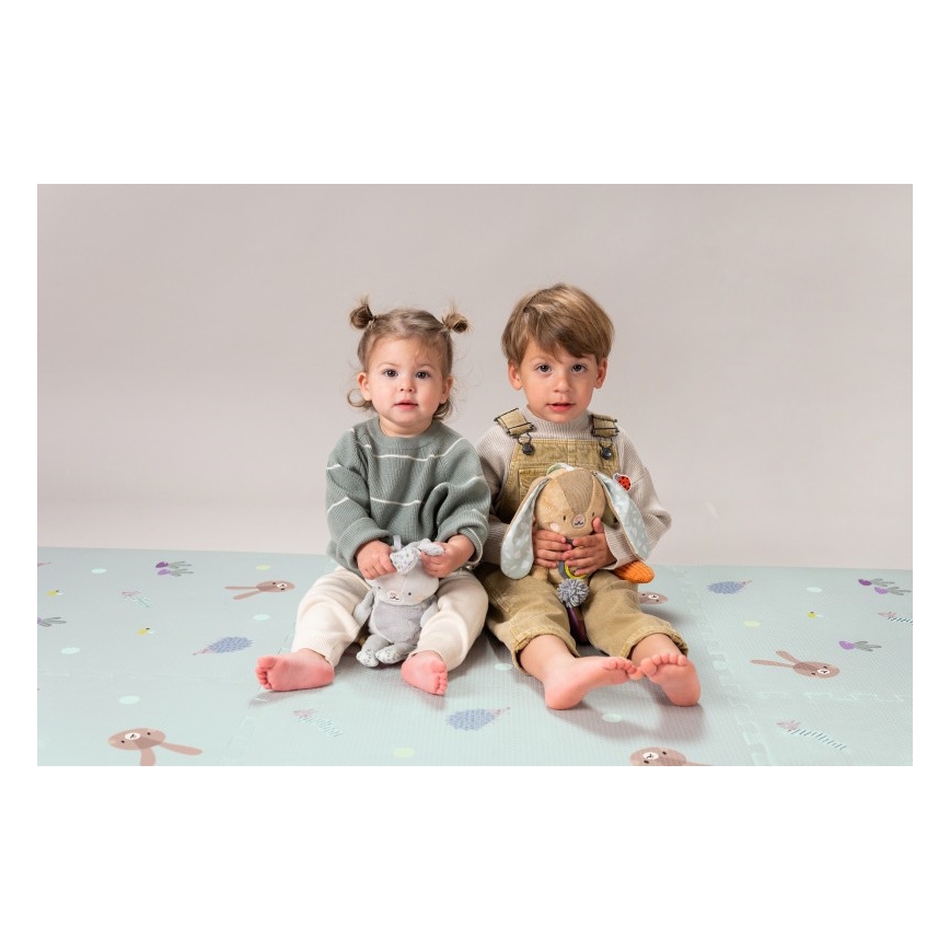 Taf Toys - Børnelegetæppe XL puslespil Have