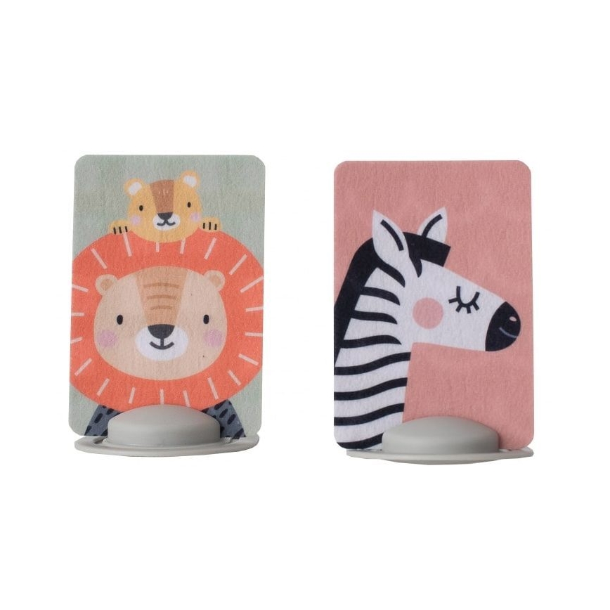 Taf Toys - Legemåtte med legetøjsstang savanne 2xAAA