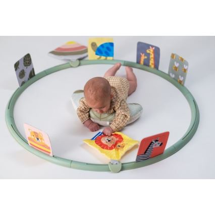 Taf Toys - Tummy time træningsring diam. 90 cm savanne