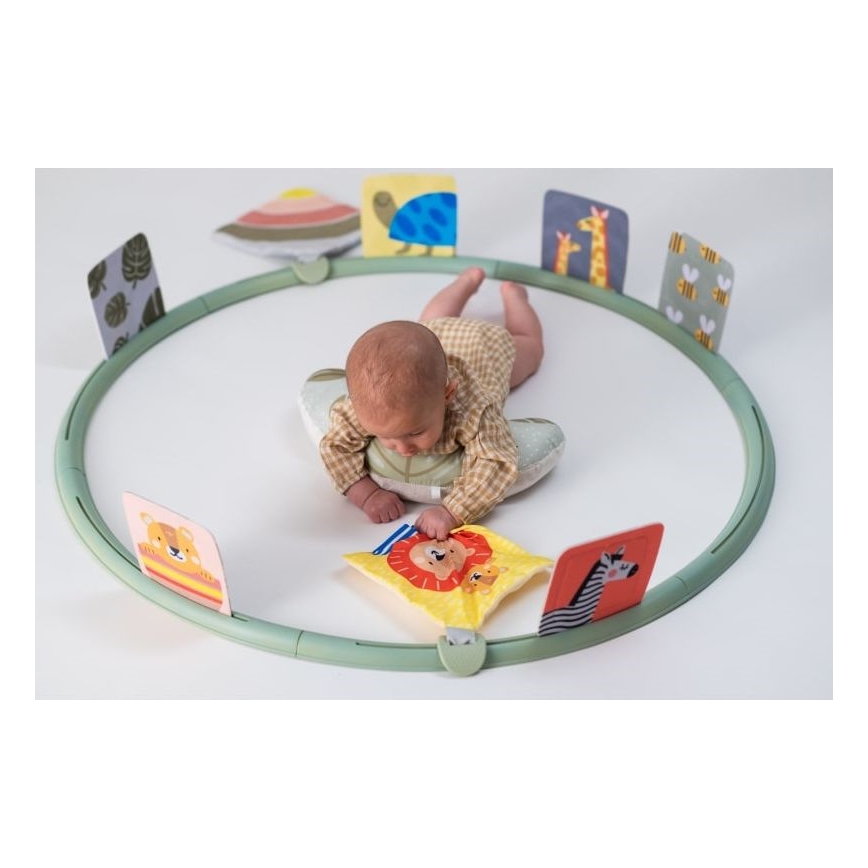 Taf Toys - Tummy time træningsring diam. 90 cm savanne