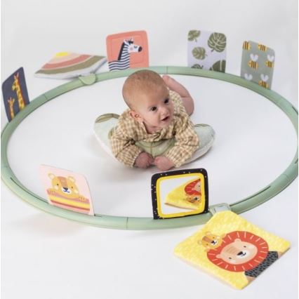 Taf Toys - Tummy time træningsring diam. 90 cm savanne