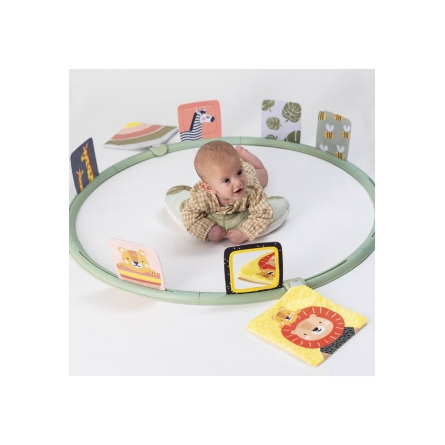 Taf Toys - Tummy time træningsring diam. 90 cm savanne