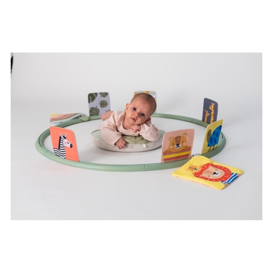 Taf Toys - Tummy time træningsring diam. 90 cm savanne