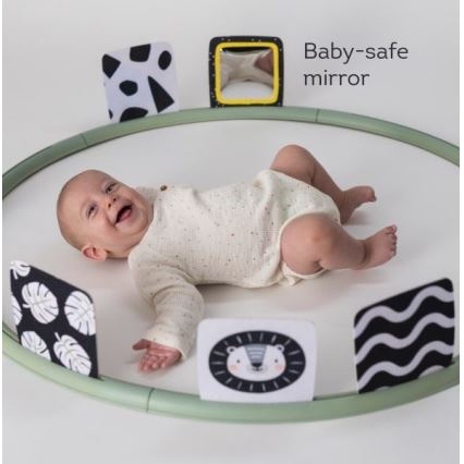 Taf Toys - Tummy time træningsring diam. 90 cm savanne