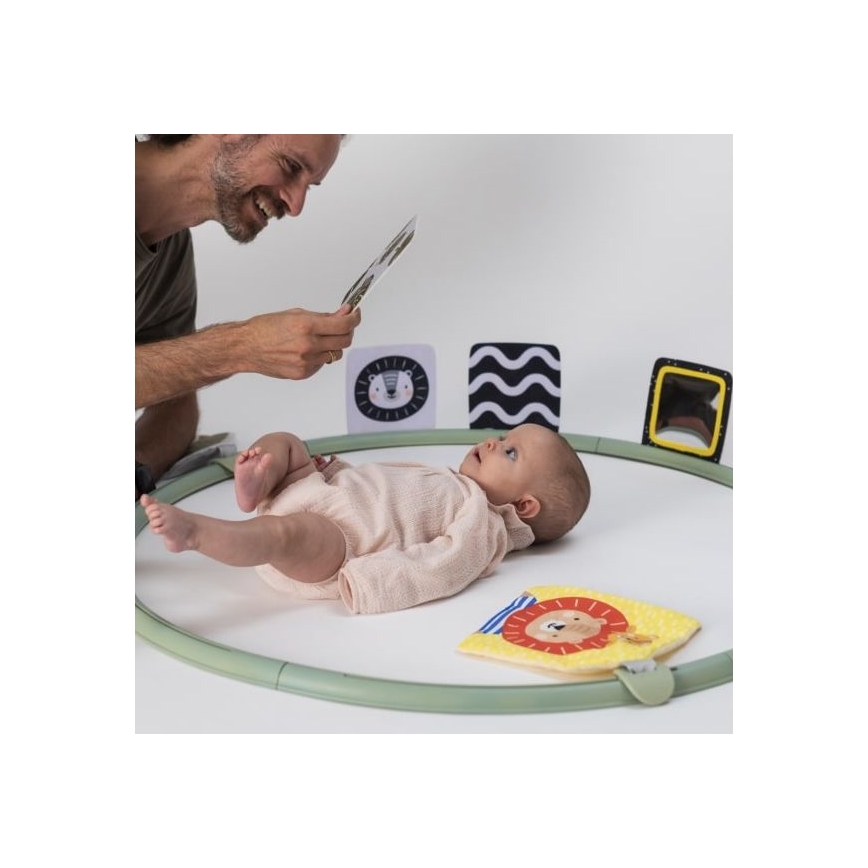 Taf Toys - Tummy time træningsring diam. 90 cm savanne