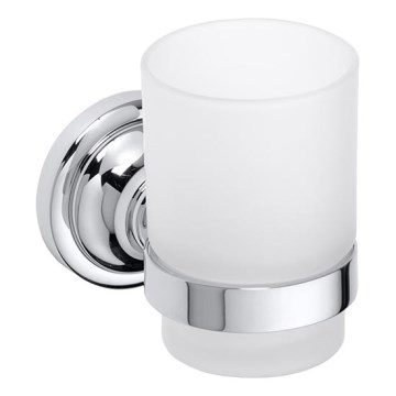 Tandbørsteholder 7x9,5 cm sølv