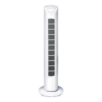 Tårnventilator 45 W/230 V 81 cm hvid