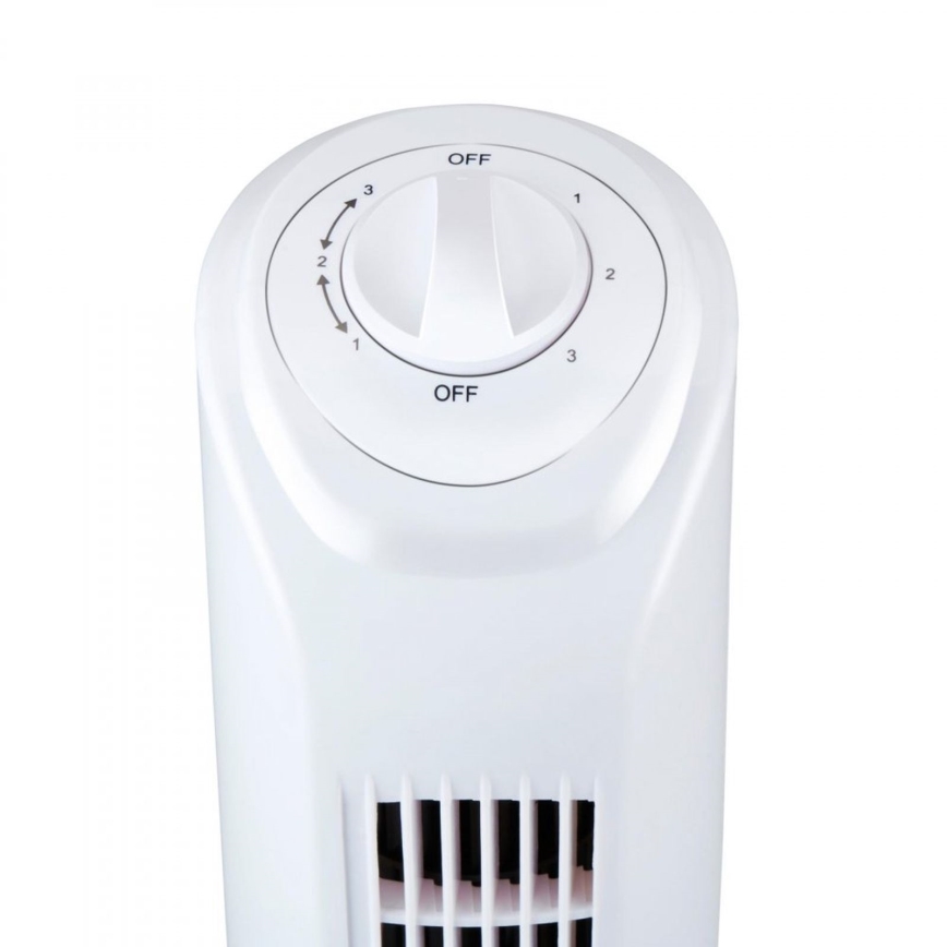 Tårnventilator 45 W/230 V 81 cm hvid