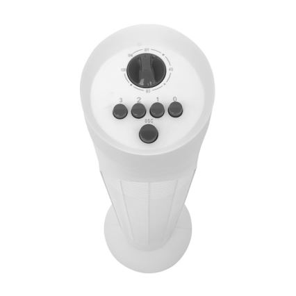 Tårnventilator 50W/230V 83 cm hvid