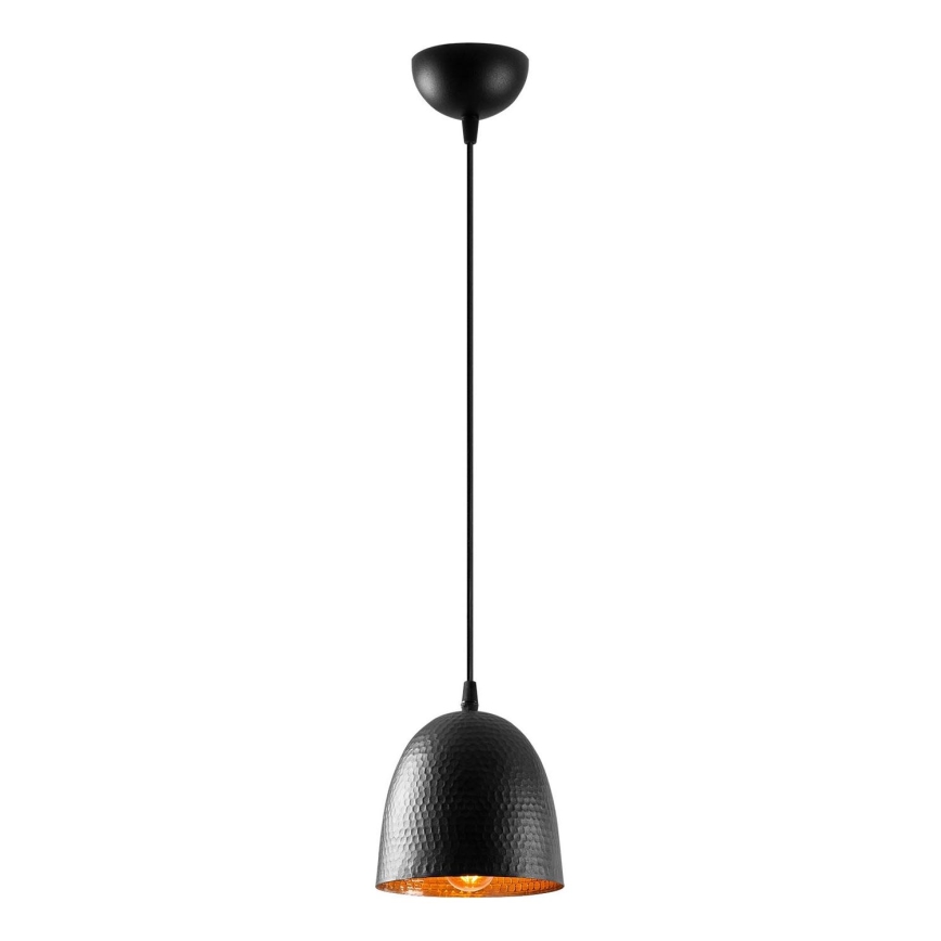 TATTOO pendellampe 1xE27/40W/230V 16 cm sort