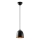 TATTOO pendellampe 1xE27/40W/230V 16 cm sort