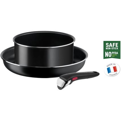 Tefal - Grydesæt 3 dele INGENIO EASY COOK & CLEAN SORT