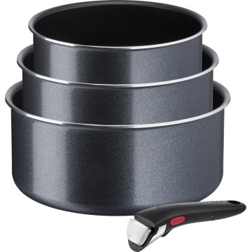 Tefal - 4-delers INGENIO XL FORCE gryde- og pannesæt