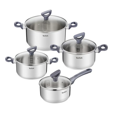 Tefal - 8-delers gryde- og pandesæt DAILY COOK
