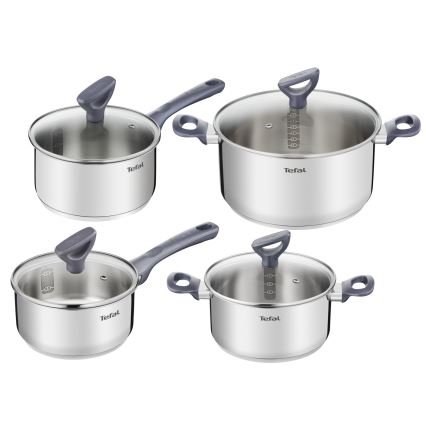 Tefal - 8-delers gryde- og pandesæt DAILY COOK
