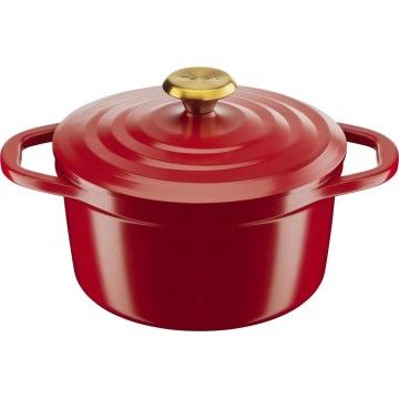 Tefal - AIR 20 cm Kasserolle med låg rød