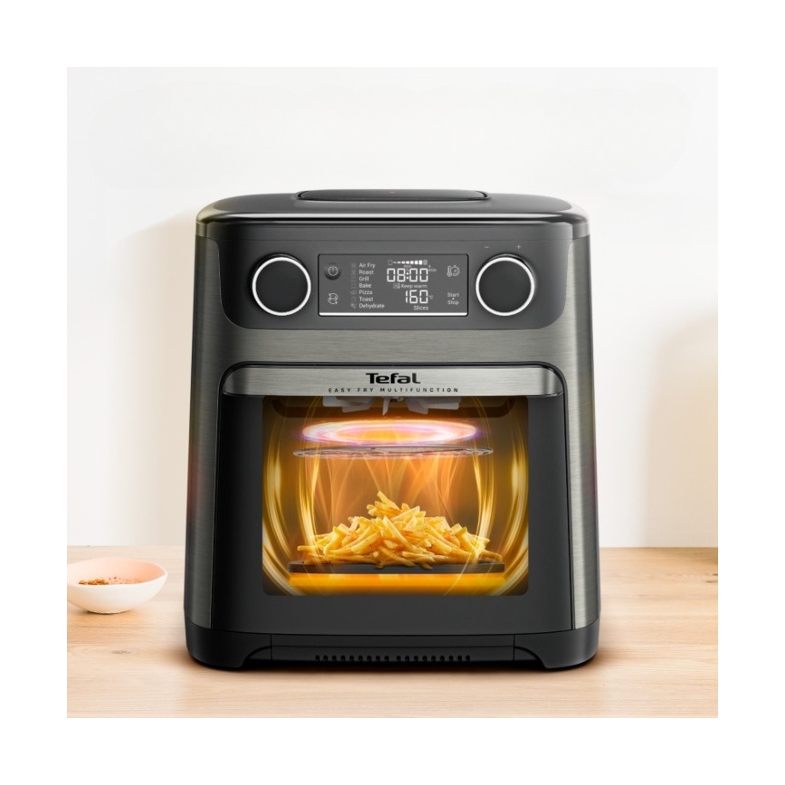 Tefal - Airfryer 15 l EASY FRY 9-i-1 1800W/230V sort